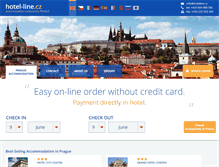 Tablet Screenshot of es.hotel-line.cz