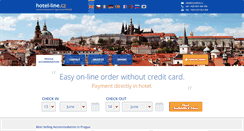 Desktop Screenshot of fr.hotel-line.cz